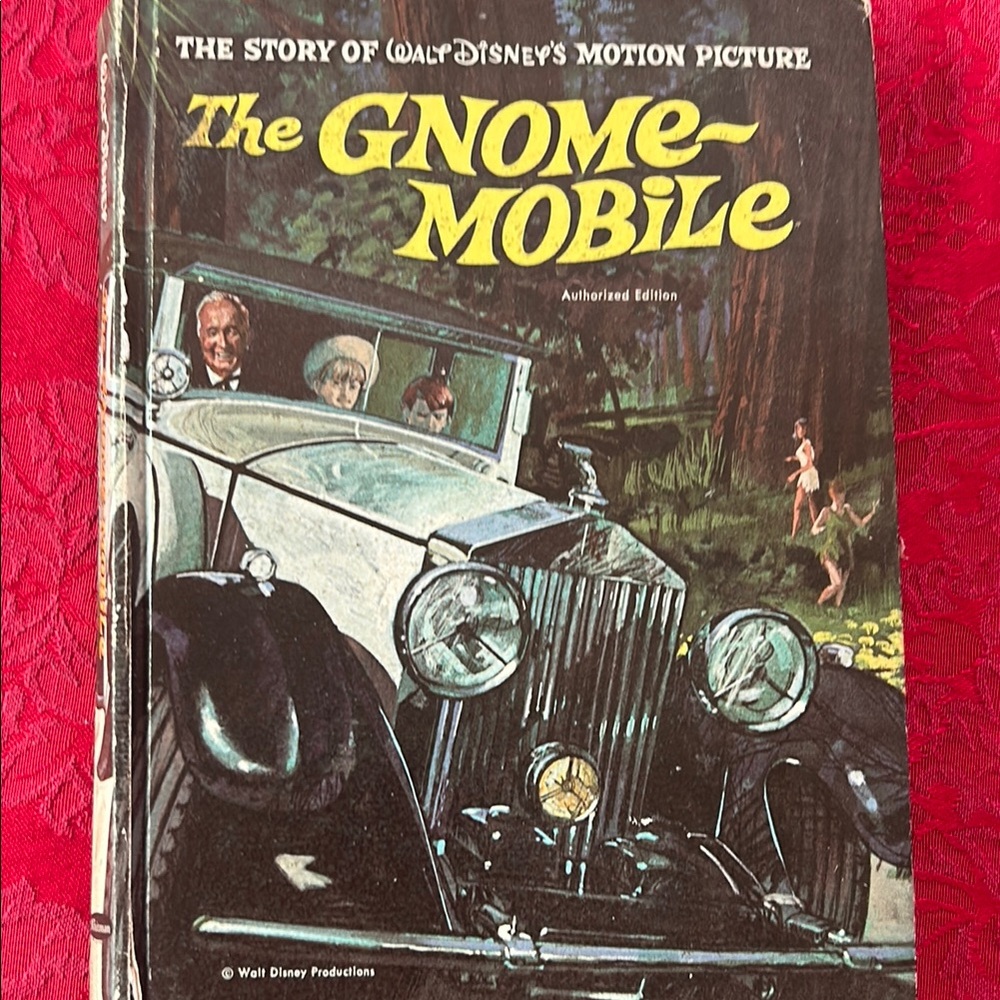Disney's The Gnome-Mobile Movie Story Book - Authorized Edition